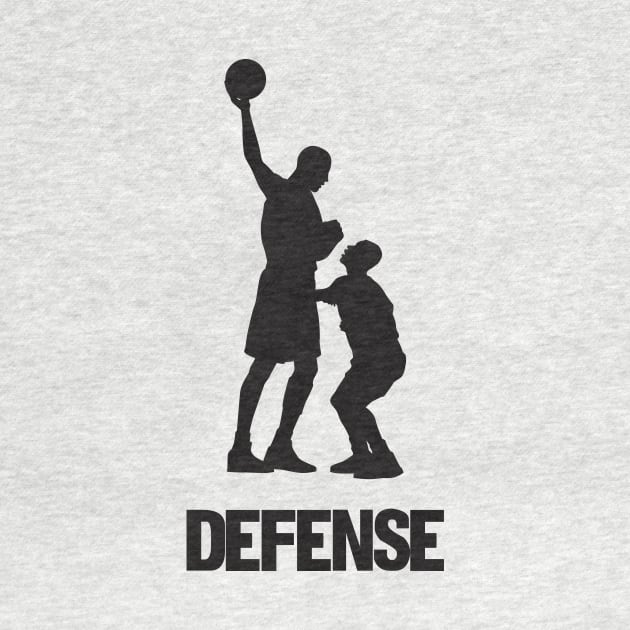 Defense - Basketball Shirt by C&F Design